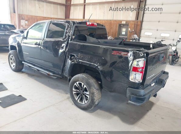 1GCGTDEN4M1103603 2021 CHEVROLET COLORADO Black Rear left