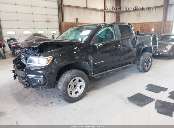1GCGTDEN4M1103603 2021 CHEVROLET COLORADO Black Front left