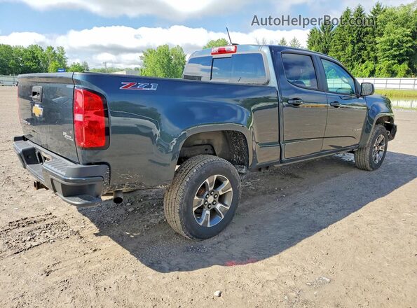 1GCGTDEN5H1175187 2017 CHEVROLET COLORADO Зеленый Задняя правая четверть