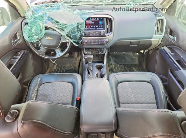 1GCGTDEN6H1213803 2017 CHEVROLET COLORADO Gray Առջևի վահանակի տեսք