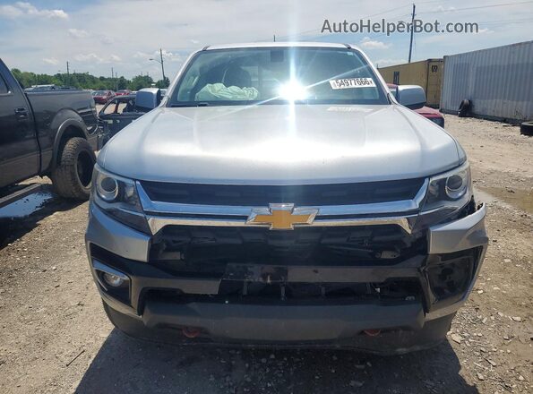 1GCGTDEN6H1244002 2017 CHEVROLET COLORADO Silver Widok z przodu