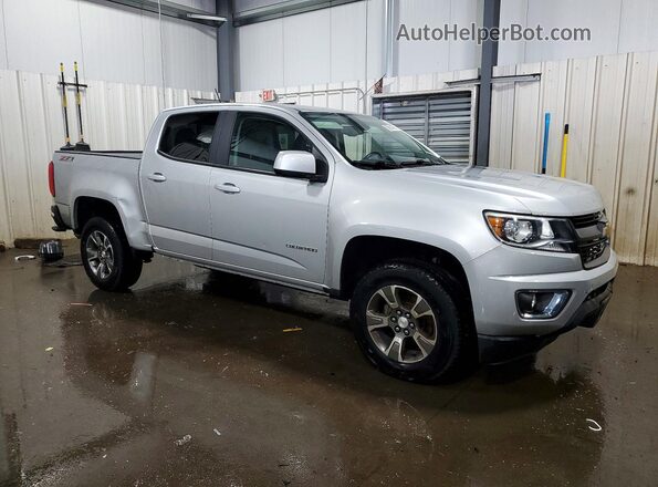 1GCGTDEN6H1316025 2017 CHEVROLET COLORADO Silver Front right