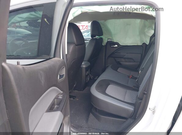 1GCGTDEN6M1142256 2021 CHEVROLET COLORADO White Widok naklejki z numerem VIN