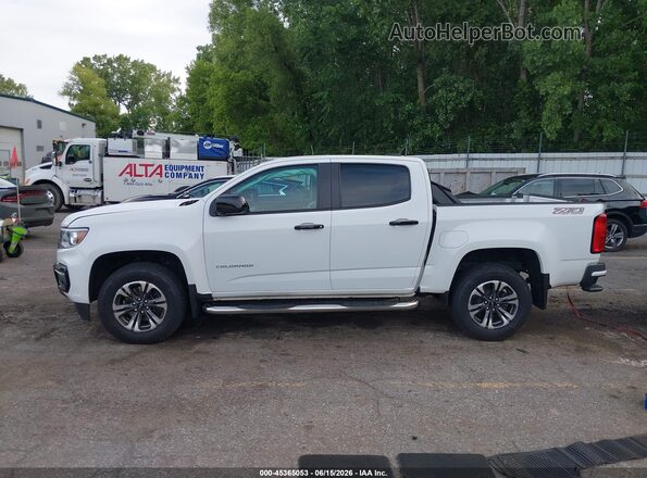 1GCGTDEN6M1142256 2021 CHEVROLET COLORADO White 