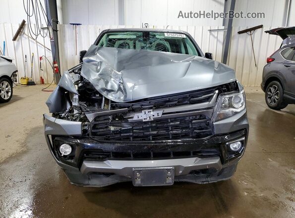 1GCGTDEN6N1292952 2022 CHEVROLET COLORADO Gray წინა ხედი