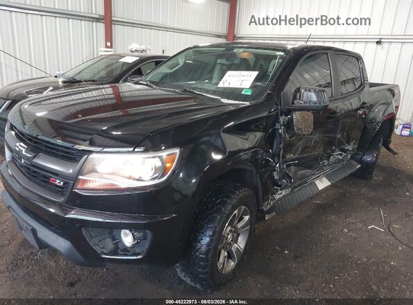 1GCGTDEN7J1148241 2018 CHEVROLET COLORADO Черный Передняя левая четверть