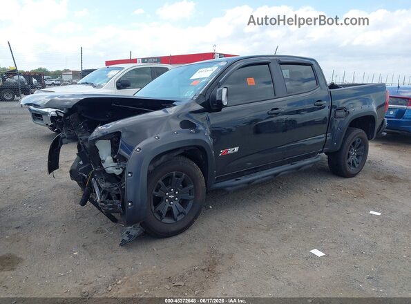 1GCGTDEN7J1203402 2018 CHEVROLET COLORADO Black Передня ліва чверть