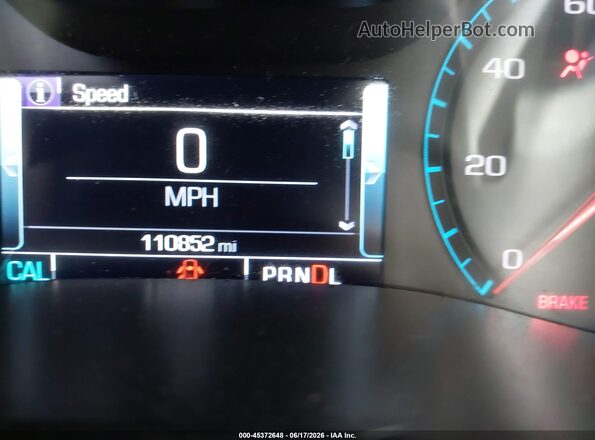 1GCGTDEN7J1203402 2018 CHEVROLET COLORADO Black Вид щитка приладів