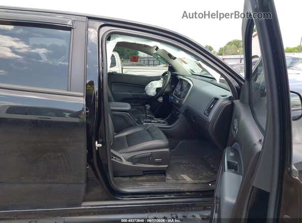 1GCGTDEN7J1203402 2018 CHEVROLET COLORADO Black Вид салону спереду