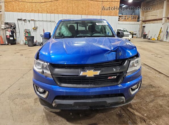 1GCGTDEN7J1319781 2018 CHEVROLET COLORADO Blue Դիմացի տեսք