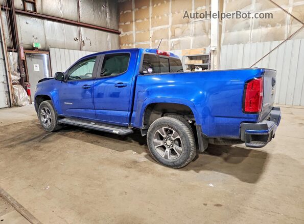 1GCGTDEN7J1319781 2018 CHEVROLET COLORADO Blue Հետևի ձախ