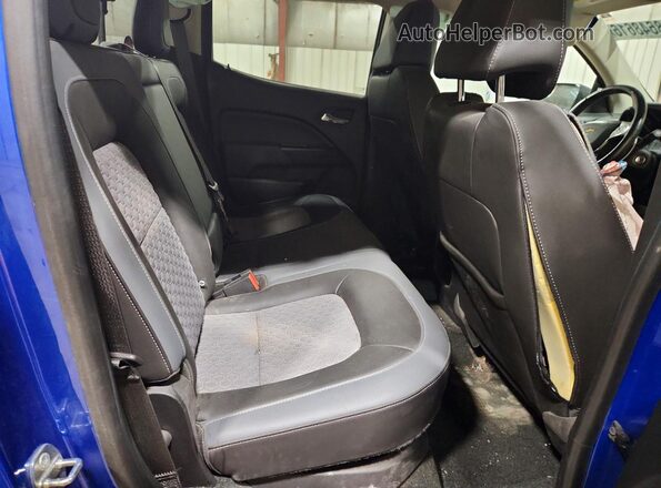 1GCGTDEN7J1319781 2018 CHEVROLET COLORADO Blue Հետևի նստատեղերի տեսք