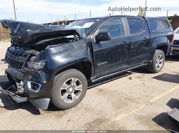 1GCGTDEN7K1339000 2019 CHEVROLET COLORADO Black Առջևի ձախ երեք քառորդ տեսարան