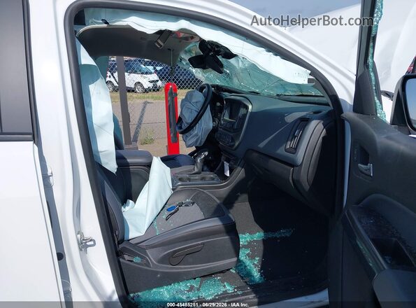 1GCGTDEN7N1298808 2022 CHEVROLET COLORADO White Widok wnętrza z przodu