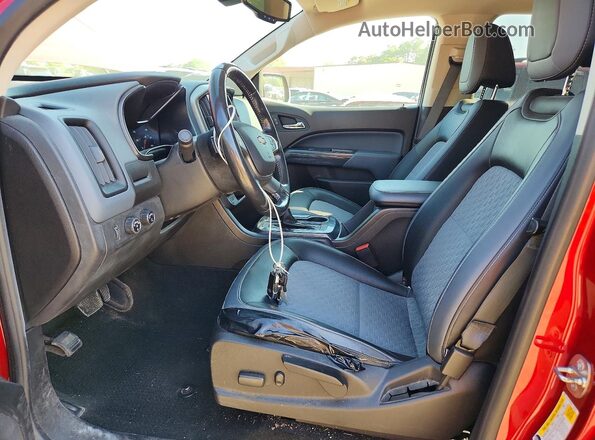 1GCGTDEN8H1195353 2017 CHEVROLET COLORADO Red Vista interior delantera