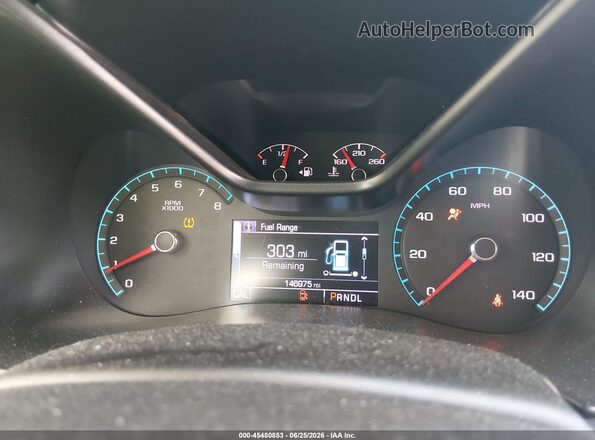 1GCGTDEN8J1318221 2018 CHEVROLET COLORADO Blue უკანა სავარძლების ხედი