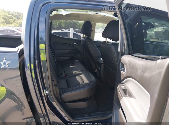 1GCGTDEN8J1318221 2018 CHEVROLET COLORADO Blue VIN კოდის სტიკერის ხედი