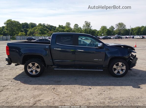 1GCGTDEN8J1318221 2018 CHEVROLET COLORADO Blue უკანა სალონის ხედი