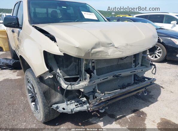 1GCGTDEN8N1177883 2022 CHEVROLET COLORADO Коричневый Вид спереди