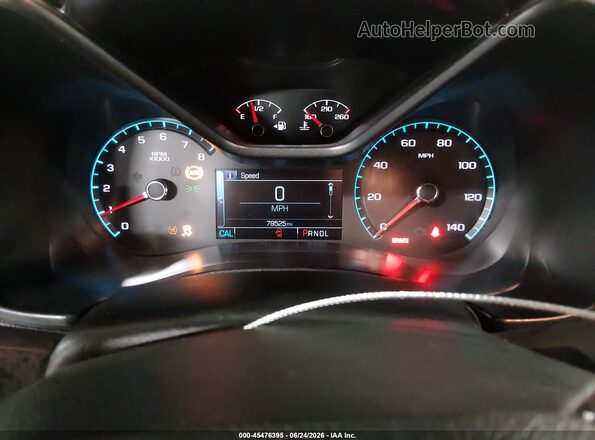 1GCGTDEN9J1173044 2018 CHEVROLET COLORADO Серебряный Вид задних сидений