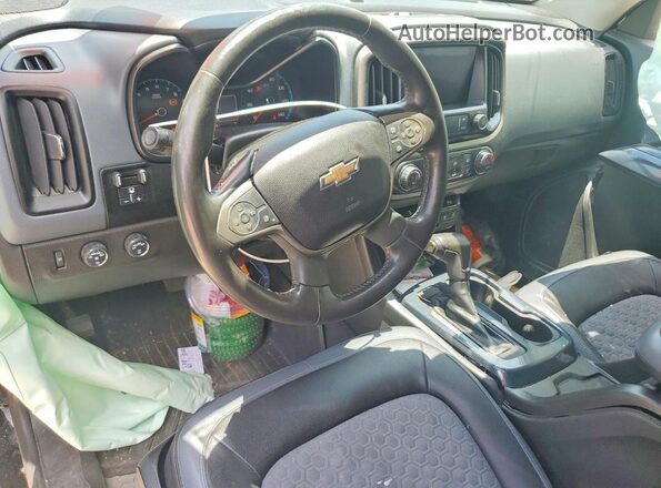 1GCGTDEN9K1285750 2019 CHEVROLET COLORADO Black Առջևի վահանակի տեսք