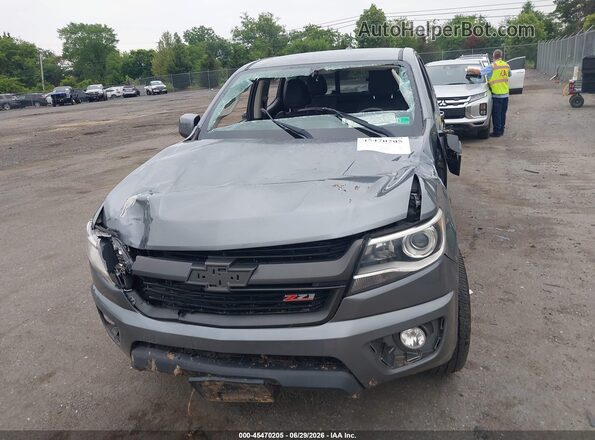 1GCGTDEN9L1244665 2020 CHEVROLET COLORADO Gray წინა ხედი