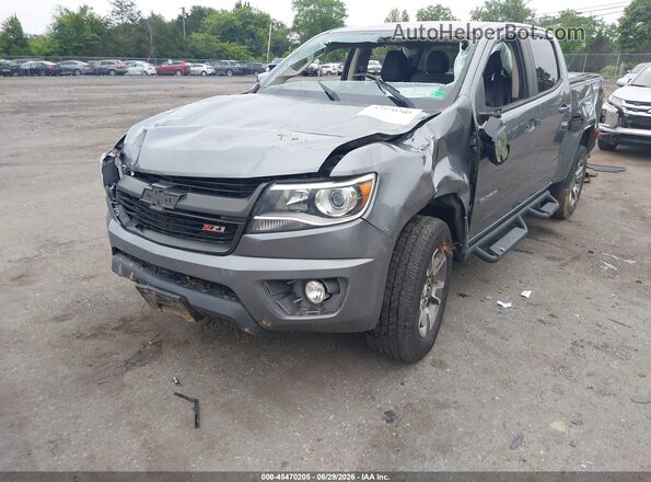 1GCGTDEN9L1244665 2020 CHEVROLET COLORADO Gray წინა მარცხენა ხედი სამი მეოთხედიდან