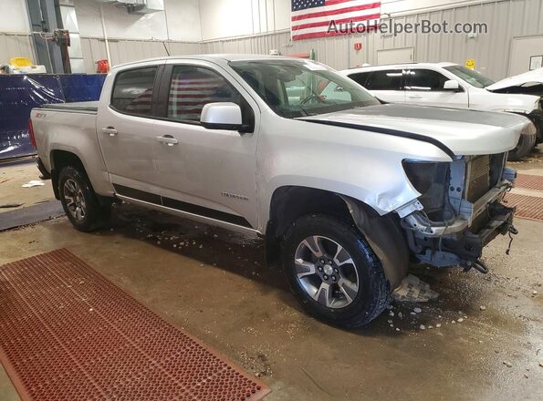 1GCGTDENXH1252006 2017 CHEVROLET COLORADO Silver წინა მარჯვენა