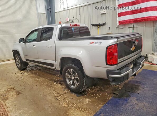 1GCGTDENXH1252006 2017 CHEVROLET COLORADO Silver უკანა მარცხენა