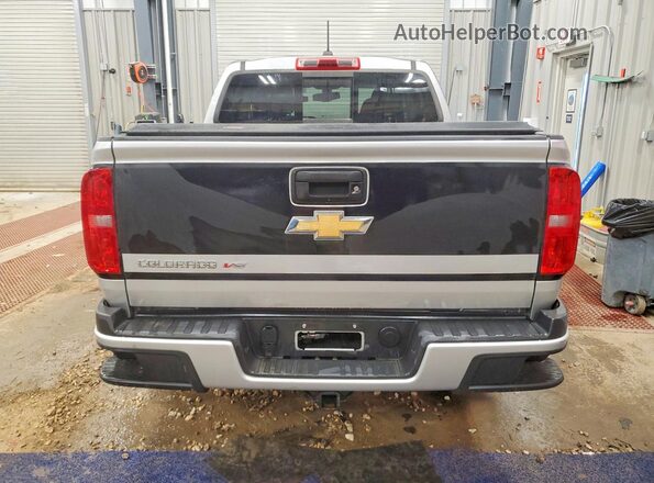 1GCGTDENXH1252006 2017 CHEVROLET COLORADO Silver უკანა ხედი