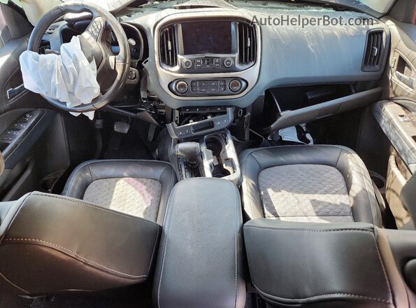 1GCGTDENXJ1298425 2018 CHEVROLET COLORADO Blue Առջևի վահանակի տեսք