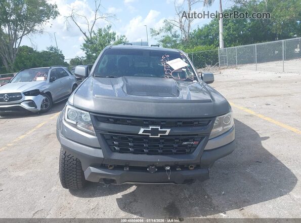 1GCGTEEN1K1124931 2019 CHEVROLET COLORADO Gray Вид щитка приладів