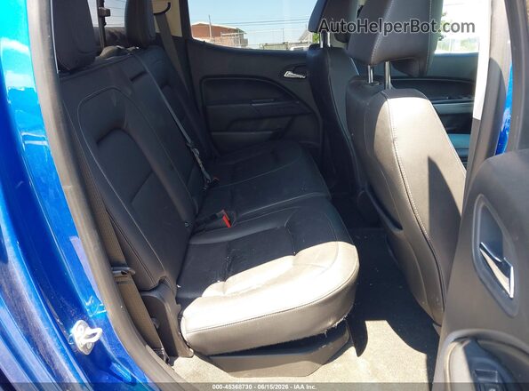 1GCGTEEN2J1239004 2018 CHEVROLET COLORADO Blue VIN կոդի պիտակի տեսք