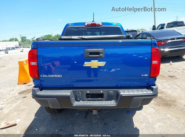 1GCGTEEN2J1239004 2018 CHEVROLET COLORADO Blue 