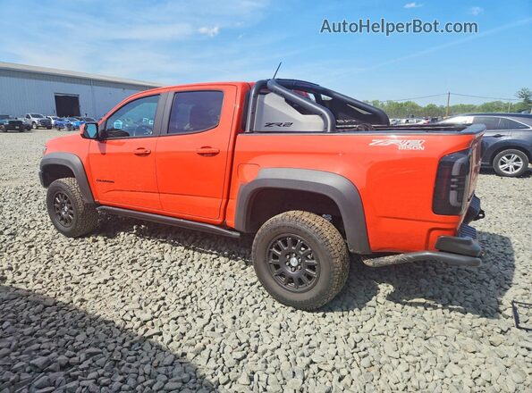 1GCGTEEN3M1277992 2021 CHEVROLET COLORADO Оранжевый Задняя левая четверть