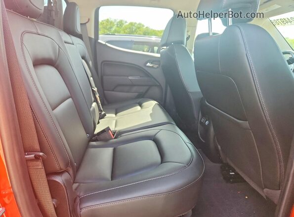 1GCGTEEN3M1277992 2021 CHEVROLET COLORADO Оранжевый Вид задних сидений