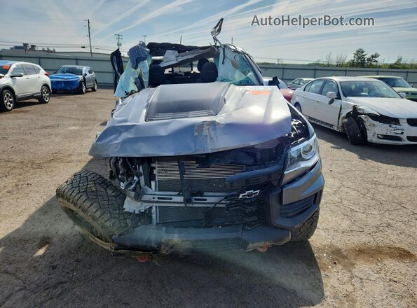 1GCGTEEN4N1308006 2022 CHEVROLET COLORADO Gray Դիմացի տեսք