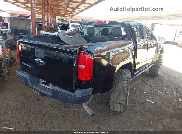 1GCGTEEN6H1282786 2017 CHEVROLET COLORADO Black Trasero derecho