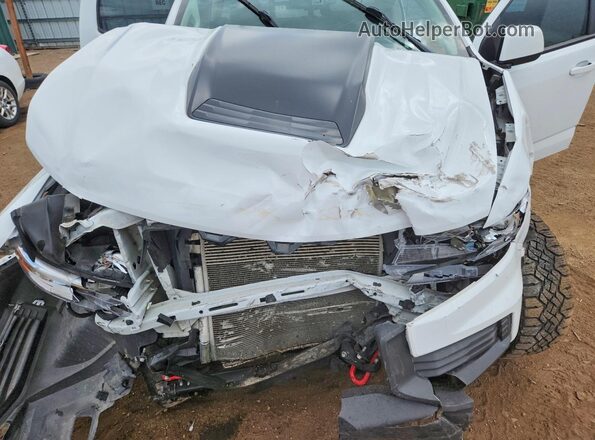 1GCGTEEN8N1310597 2022 CHEVROLET COLORADO White უკანა სალონის ხედი