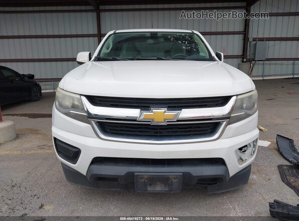1GCHSBE32G1319142 2016 CHEVROLET COLORADO White Սալոնի հետևի տեսք