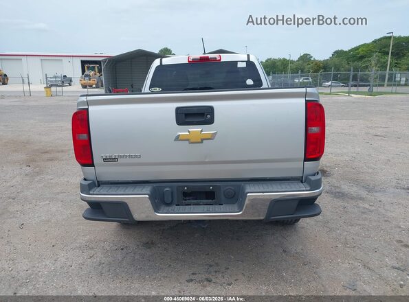 1GCHSBEA1G1103829 2016 CHEVROLET COLORADO Silver 