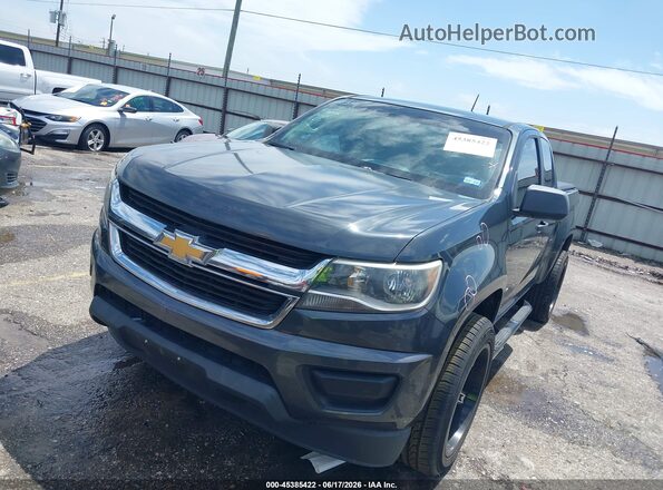 1GCHSBEA5G1281887 2016 CHEVROLET COLORADO Gray Vista tres cuartos delantera izquierda