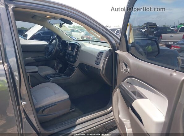 1GCHSBEA5G1281887 2016 CHEVROLET COLORADO Gray Vista interior delantera