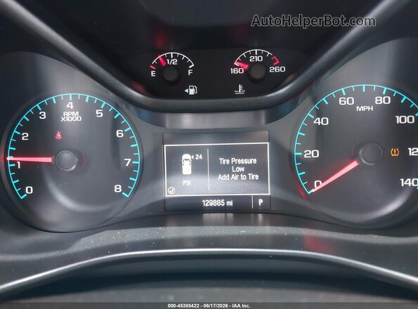 1GCHSBEA5G1281887 2016 CHEVROLET COLORADO Gray Vista de los asientos traseros