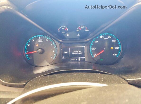 1GCHSBEA9J1328846 2018 CHEVROLET COLORADO White Սարքավորումների վահանակի տեսք
