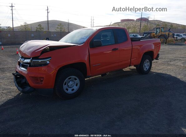1GCHSBEA9K1133654 2019 CHEVROLET COLORADO Оранжевый Передняя левая четверть