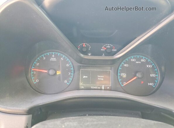 1GCHSBEAXG1344966 2016 CHEVROLET UNKNOWN Белый Вид щитка приборов