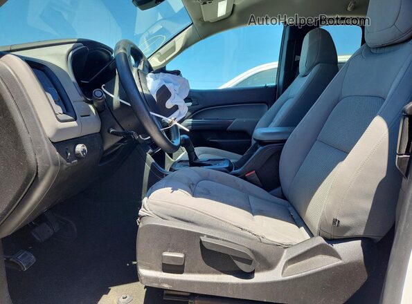 1GCHSBEAXH1275455 2017 CHEVROLET COLORADO White Widok wnętrza z przodu