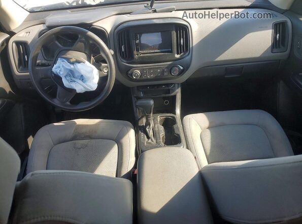 1GCHSBEAXH1275455 2017 CHEVROLET COLORADO White Widok deski rozdzielczej