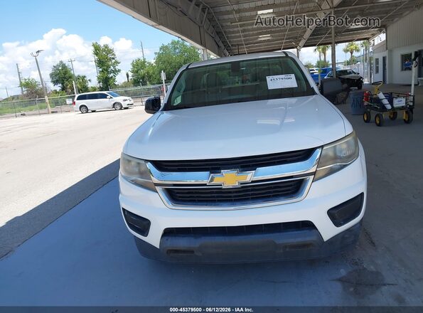1GCHSBEAXJ1248505 2018 CHEVROLET COLORADO White Սարքավորումների վահանակի տեսք